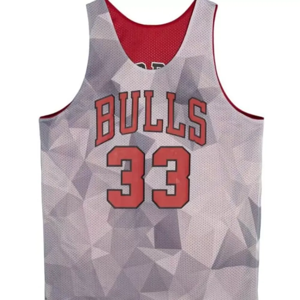 Apparel Mitchell & Ness T-Shirts & Tops-Reversible Mesh Tank Chicago Bulls Scottie Pippen