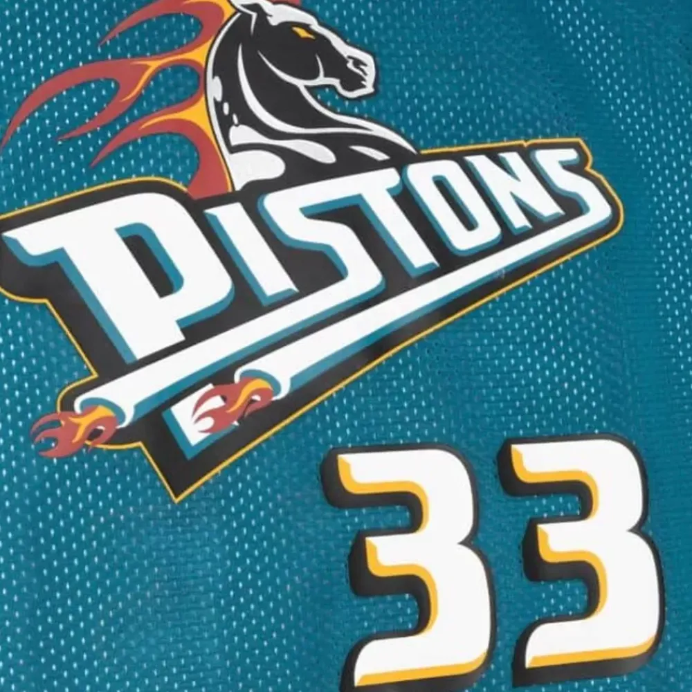 Apparel Mitchell & Ness T-Shirts & Tops-Reversible Mesh Tank Detroit Pistons Grant Hill