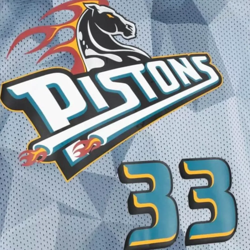 Apparel Mitchell & Ness T-Shirts & Tops-Reversible Mesh Tank Detroit Pistons Grant Hill