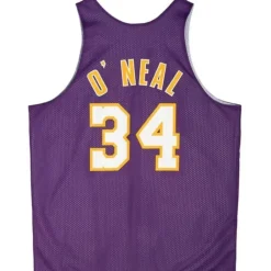 Apparel Mitchell & Ness T-Shirts & Tops-Reversible Mesh Tank Los Angeles Lakers Shaquille O'Neal