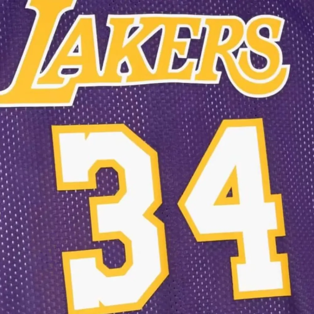 Apparel Mitchell & Ness T-Shirts & Tops-Reversible Mesh Tank Los Angeles Lakers Shaquille O'Neal