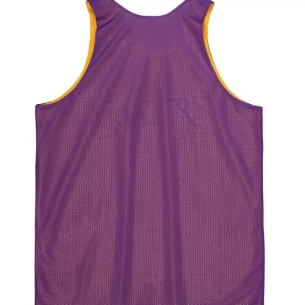 Apparel Mitchell & Ness T-Shirts & Tops-Reversible Mesh Tank Los Angeles Lakers