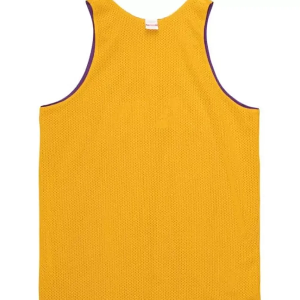 Apparel Mitchell & Ness T-Shirts & Tops-Reversible Mesh Tank Los Angeles Lakers