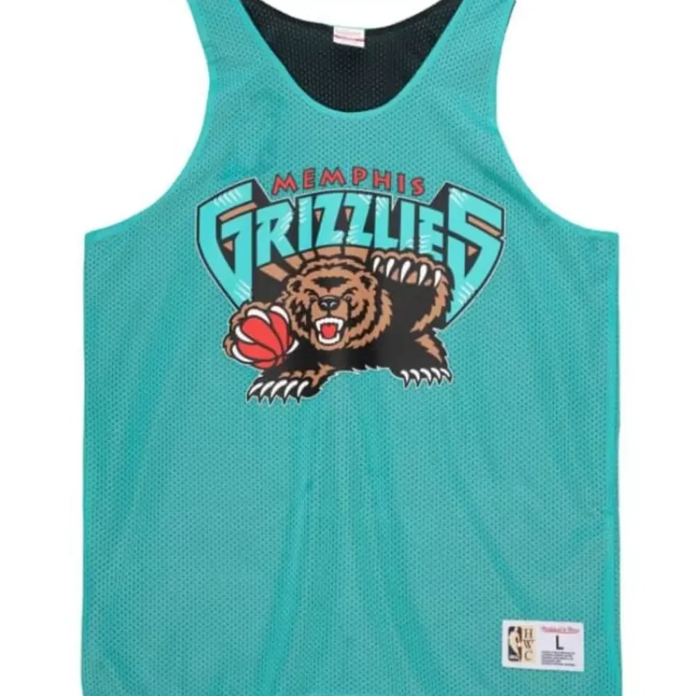Apparel Mitchell & Ness T-Shirts & Tops-Reversible Mesh Tank Memphis Grizzlies