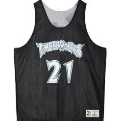 Apparel Mitchell & Ness T-Shirts & Tops-Reversible Mesh Tank Minnesota Timberwolves Kevin Garnett
