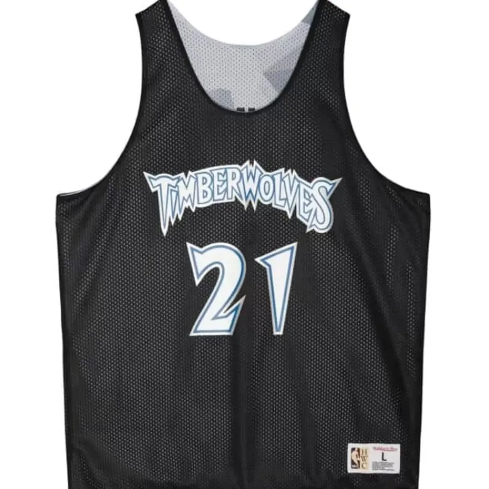 Apparel Mitchell & Ness T-Shirts & Tops-Reversible Mesh Tank Minnesota Timberwolves Kevin Garnett