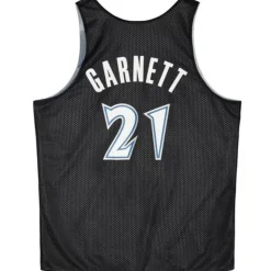 Apparel Mitchell & Ness T-Shirts & Tops-Reversible Mesh Tank Minnesota Timberwolves Kevin Garnett