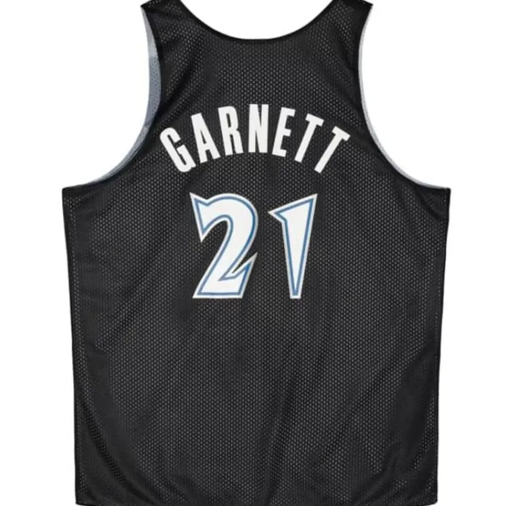 Apparel Mitchell & Ness T-Shirts & Tops-Reversible Mesh Tank Minnesota Timberwolves Kevin Garnett