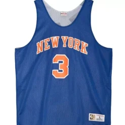 Apparel Mitchell & Ness T-Shirts & Tops-Reversible Mesh Tank New York Knicks John Starks