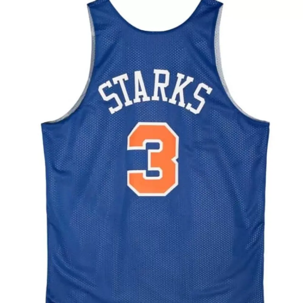 Apparel Mitchell & Ness T-Shirts & Tops-Reversible Mesh Tank New York Knicks John Starks