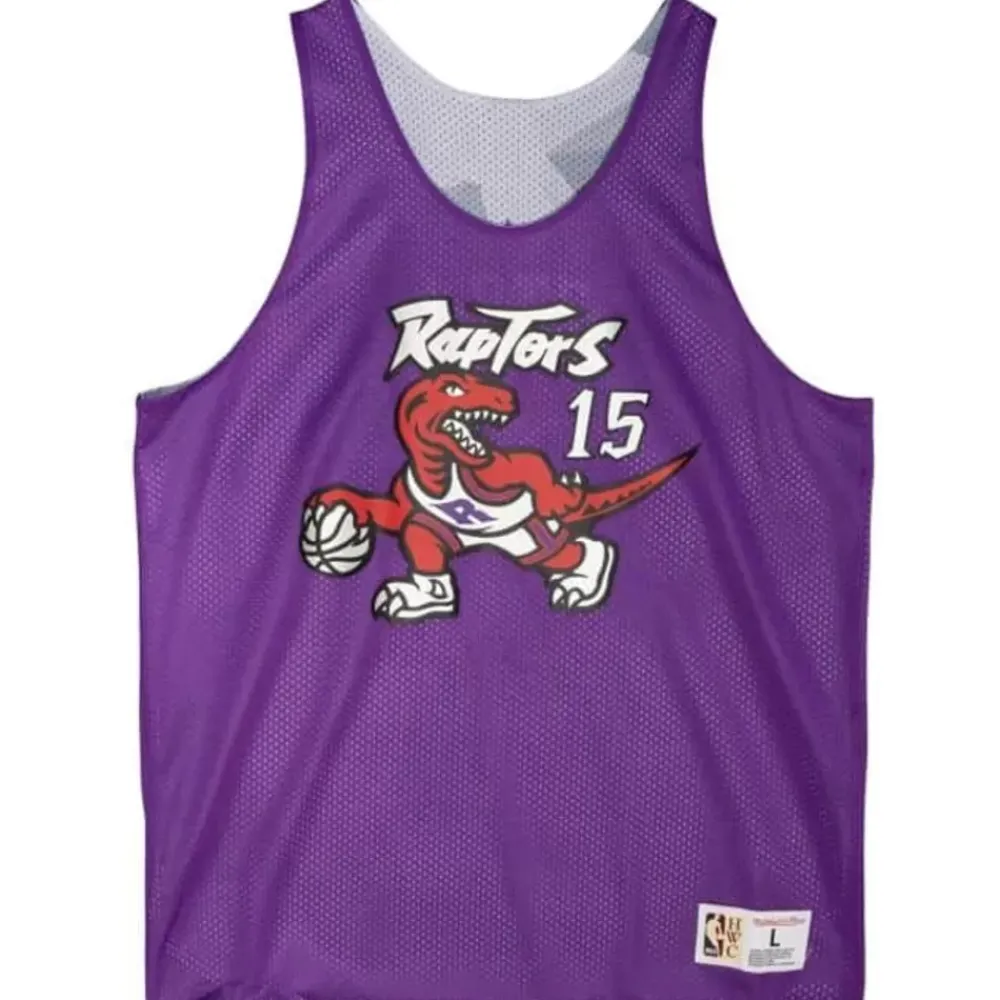 Apparel Mitchell & Ness T-Shirts & Tops-Reversible Mesh Tank Toronto Raptors Vince Carter