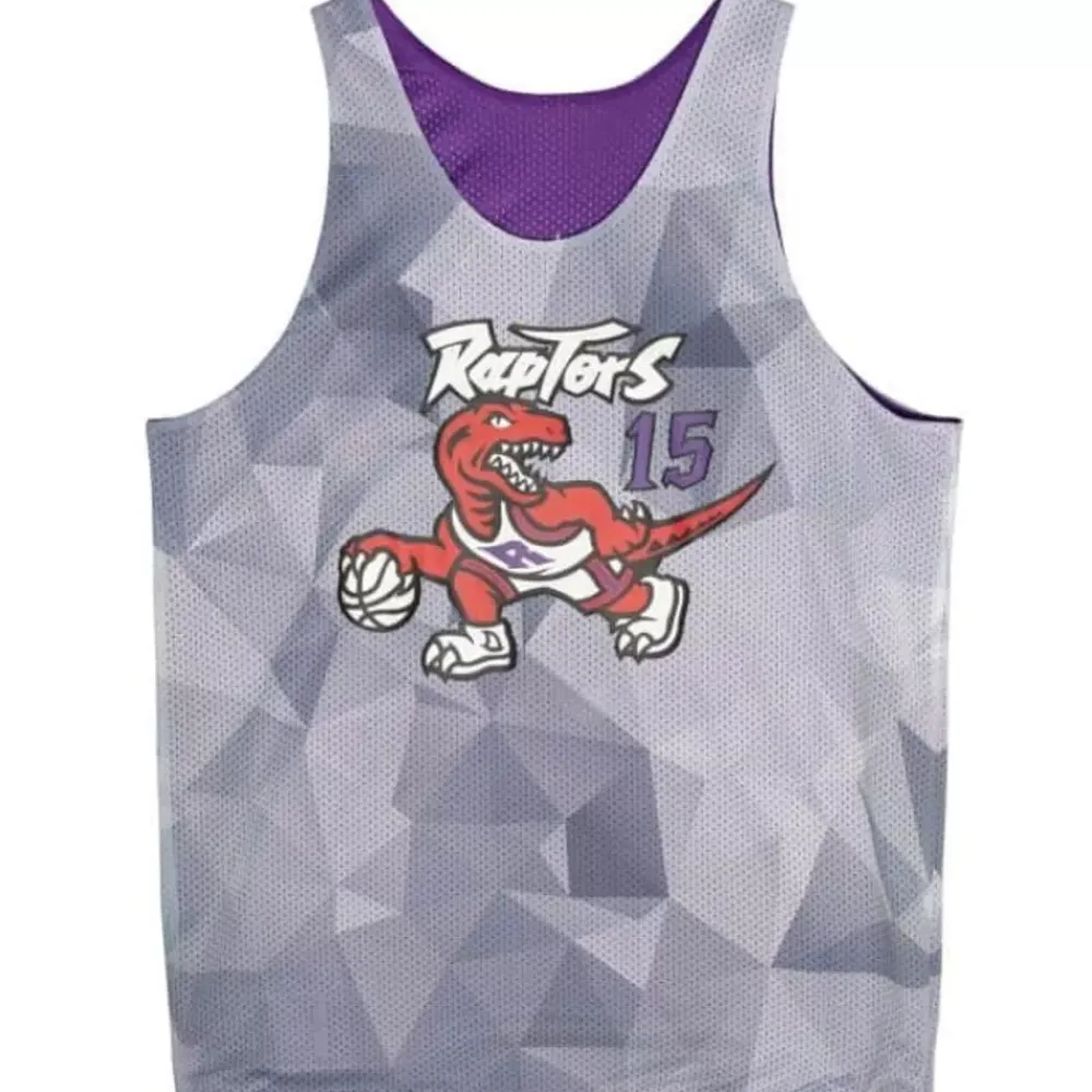 Apparel Mitchell & Ness T-Shirts & Tops-Reversible Mesh Tank Toronto Raptors Vince Carter