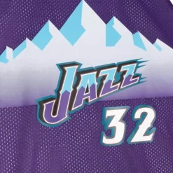 Apparel Mitchell & Ness T-Shirts & Tops-Reversible Mesh Tank Utah Jazz Karl Malone