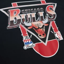 Apparel Mitchell & Ness T-Shirts & Tops-Rock On Tour Ss Tee Hwc Chicago Bulls