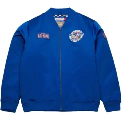 Apparel Mitchell & Ness Jackets & Outerwear-Satin Bomber Jacket Nba All-Star 1985