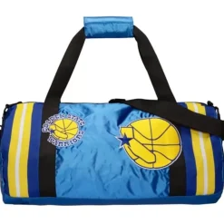 Apparel Mitchell & Ness Accessories-Satin Duffel Bag Golden State Warriors