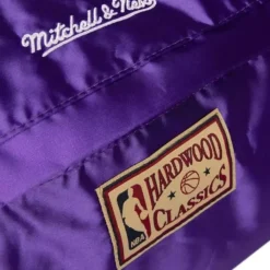 Apparel Mitchell & Ness Accessories-Satin Duffel Bag Los Angeles Lakers
