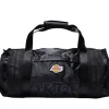 Apparel Mitchell & Ness Accessories-Satin Duffel Bag Los Angeles Lakers