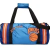 Apparel Mitchell & Ness Accessories-Satin Duffel Bag New York Knicks