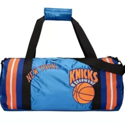 Apparel Mitchell & Ness Accessories-Satin Duffel Bag New York Knicks