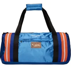 Apparel Mitchell & Ness Accessories-Satin Duffel Bag New York Knicks