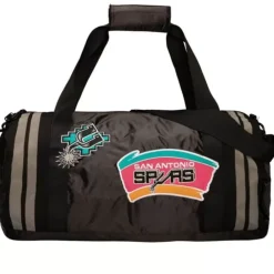 Apparel Mitchell & Ness Accessories-Satin Duffel Bag San Antonio Spurs