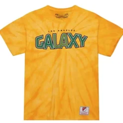 Apparel Mitchell & Ness T-Shirts & Tops-Script Tee Los Angeles Galaxy