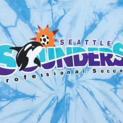 Apparel Mitchell & Ness T-Shirts & Tops-Script Tee Seattle Sounders Fc