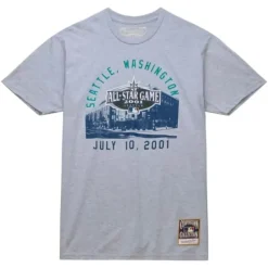 Apparel Mitchell & Ness T-Shirts & Tops-Seattle Asg Tee Seattle Mariners 2001
