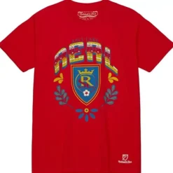 Apparel Mitchell & Ness T-Shirts & Tops-Serape Tee Real Salt Lake
