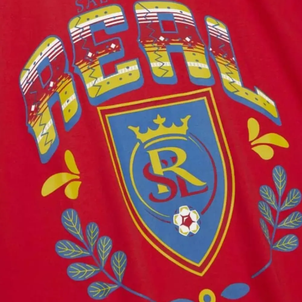 Apparel Mitchell & Ness T-Shirts & Tops-Serape Tee Real Salt Lake