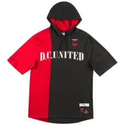 Apparel Mitchell & Ness T-Shirts & Tops-Short Sleeve Split Hoodie D.C. United
