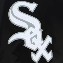 Apparel Mitchell & Ness Jackets & Outerwear-Sideline Pullover Satin Jacket Chicago White Sox