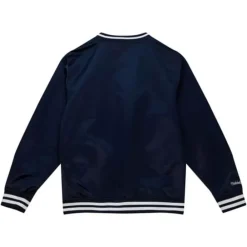 Apparel Mitchell & Ness Jackets & Outerwear-Sideline Pullover Satin Jacket New York Yankees