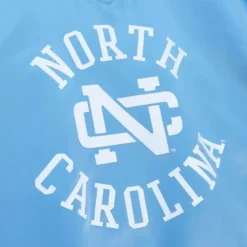 Apparel Mitchell & Ness Jackets & Outerwear-Sideline Pullover Satin Jacket University Of North Carolina