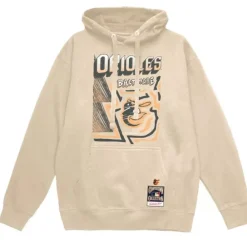 Apparel Mitchell & Ness Hoodies & Sweatshirts-Sidewalk Sketch Hoodie Baltimore Orioles
