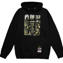 Apparel Mitchell & Ness Hoodies & Sweatshirts-Sidewalk Sketch Hoodie Pittsburgh Pirates