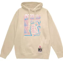 Apparel Mitchell & Ness Hoodies & Sweatshirts-Sidewalk Sketch Hoodie St. Louis Cardinals