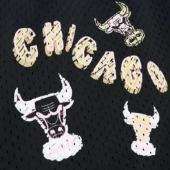 Apparel Mitchell & Ness Shorts-Sidewalk Sketch Shorts Hwc Chicago Bulls