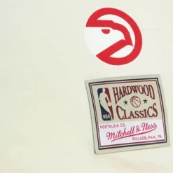 Apparel Mitchell & Ness T-Shirts & Tops-Sidewalk Sketch Ss Tee Hwc Atlanta Hawks