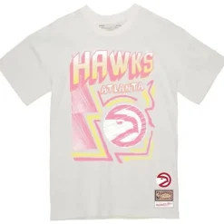 Apparel Mitchell & Ness T-Shirts & Tops-Sidewalk Sketch Tee Atlanta Hawks