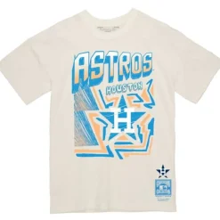 Apparel Mitchell & Ness T-Shirts & Tops-Sidewalk Sketch Tee Houston Astros