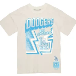 Apparel Mitchell & Ness T-Shirts & Tops-Sidewalk Sketch Tee Los Angeles Dodgers