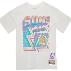 Apparel Mitchell & Ness T-Shirts & Tops-Sidewalk Sketch Tee Phoenix Suns