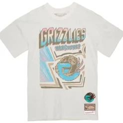 Apparel Mitchell & Ness T-Shirts & Tops-Sidewalk Sketch Tee Vancouver Grizzlies