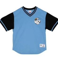 Apparel Mitchell & Ness T-Shirts & Tops-Since 96 2.0 Mesh Pullover V-Neck Kansas City Wiz