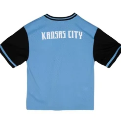 Apparel Mitchell & Ness T-Shirts & Tops-Since 96 2.0 Mesh Pullover V-Neck Kansas City Wiz