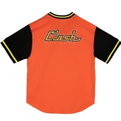 Apparel Mitchell & Ness T-Shirts & Tops-Since 96 2.0 Mesh Pullover V-Neck San Jose Clash