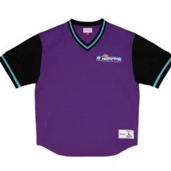 Apparel Mitchell & Ness T-Shirts & Tops-Since 96 2.0 Mesh Pullover V-Neck Seattle Sounders Fc