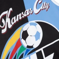 Apparel Mitchell & Ness T-Shirts & Tops-Since 96 2.0 Split Color Mesh Tank Kansas City Wiz